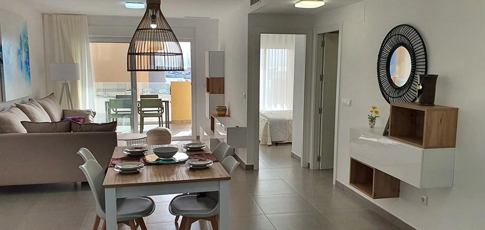 Modern appartement aan de zee in La Manga 