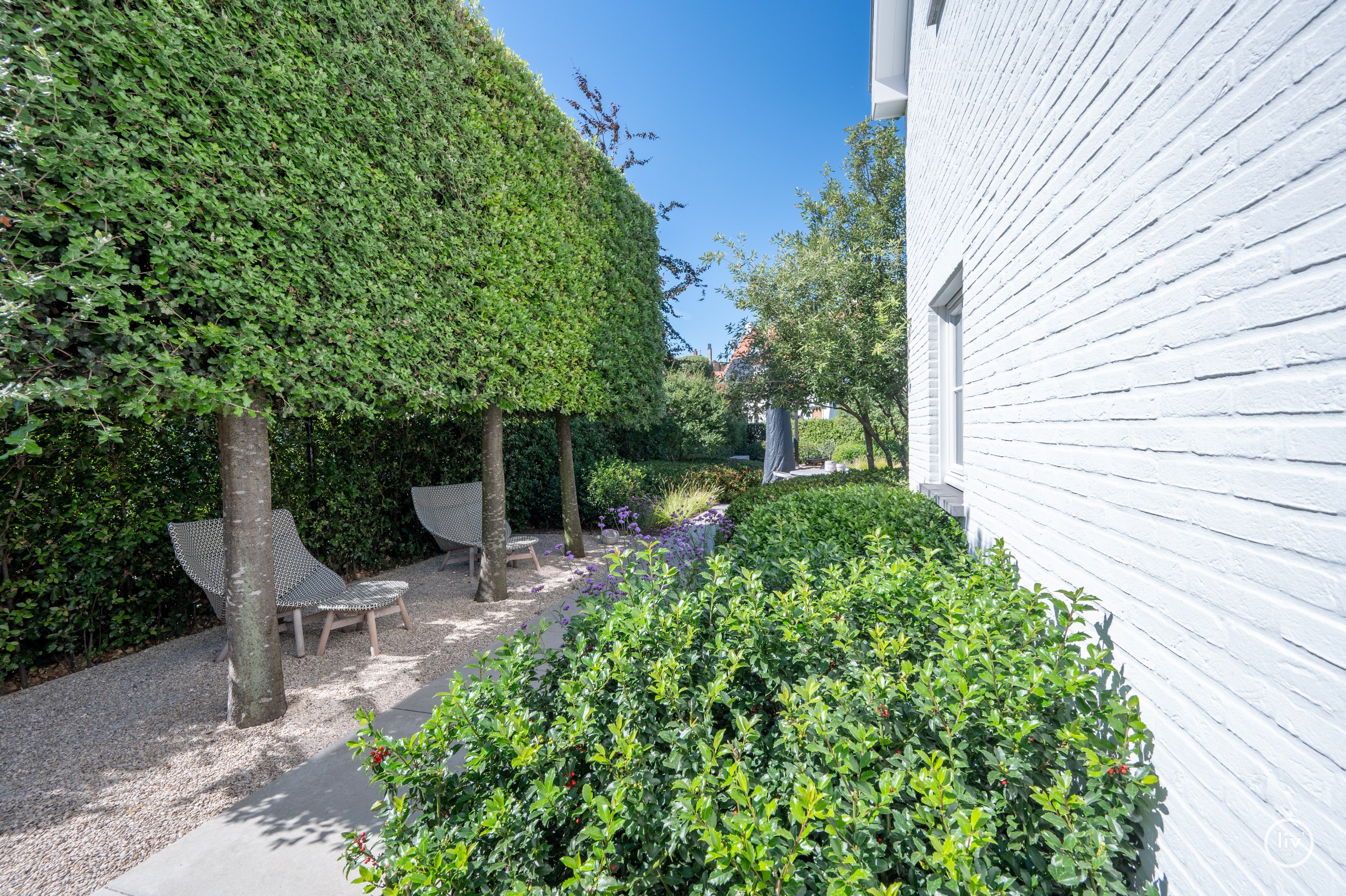 Exclusieve koppelvilla met verfijnde afwerking op toplocatie in het Zoute 