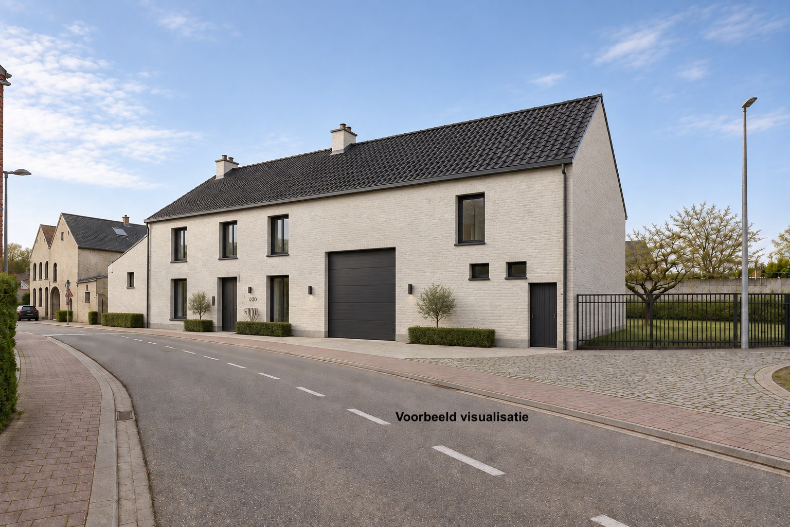 Mogelijkheid om te splitsen in 2 woningen - Half open bebouwing (hoeve) met 5 slaapkamers, tuin, terras en zeer ruime garage in Oorbeek (Tienen)! – EPC 730 kWh/m² - bewoonbare opp. 195 m² 