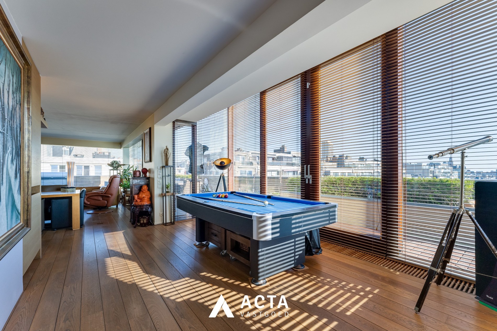 Exclusieve penthouse aan het Leopoldpark Oostende 