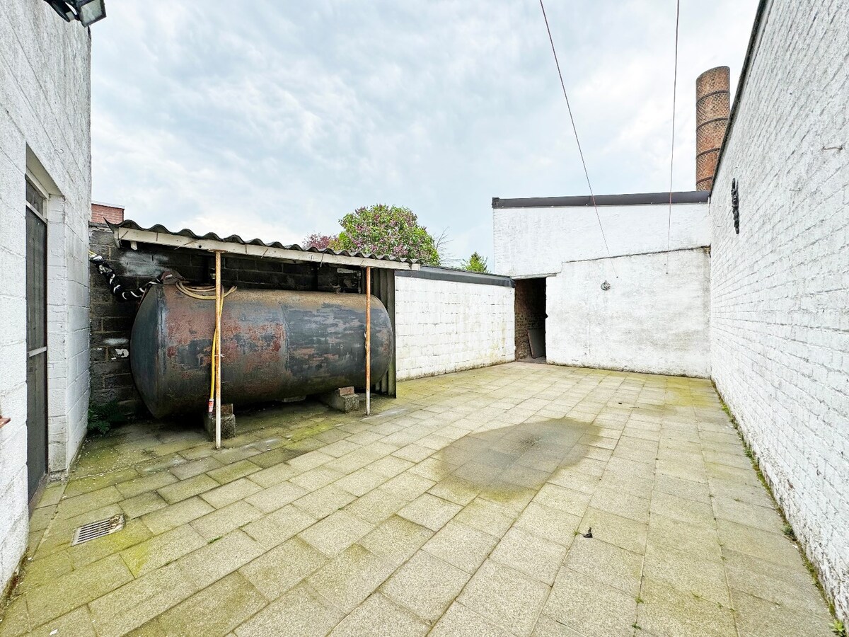 Karaktervolle woning met 3 kamers en tuin centrum Herzele 