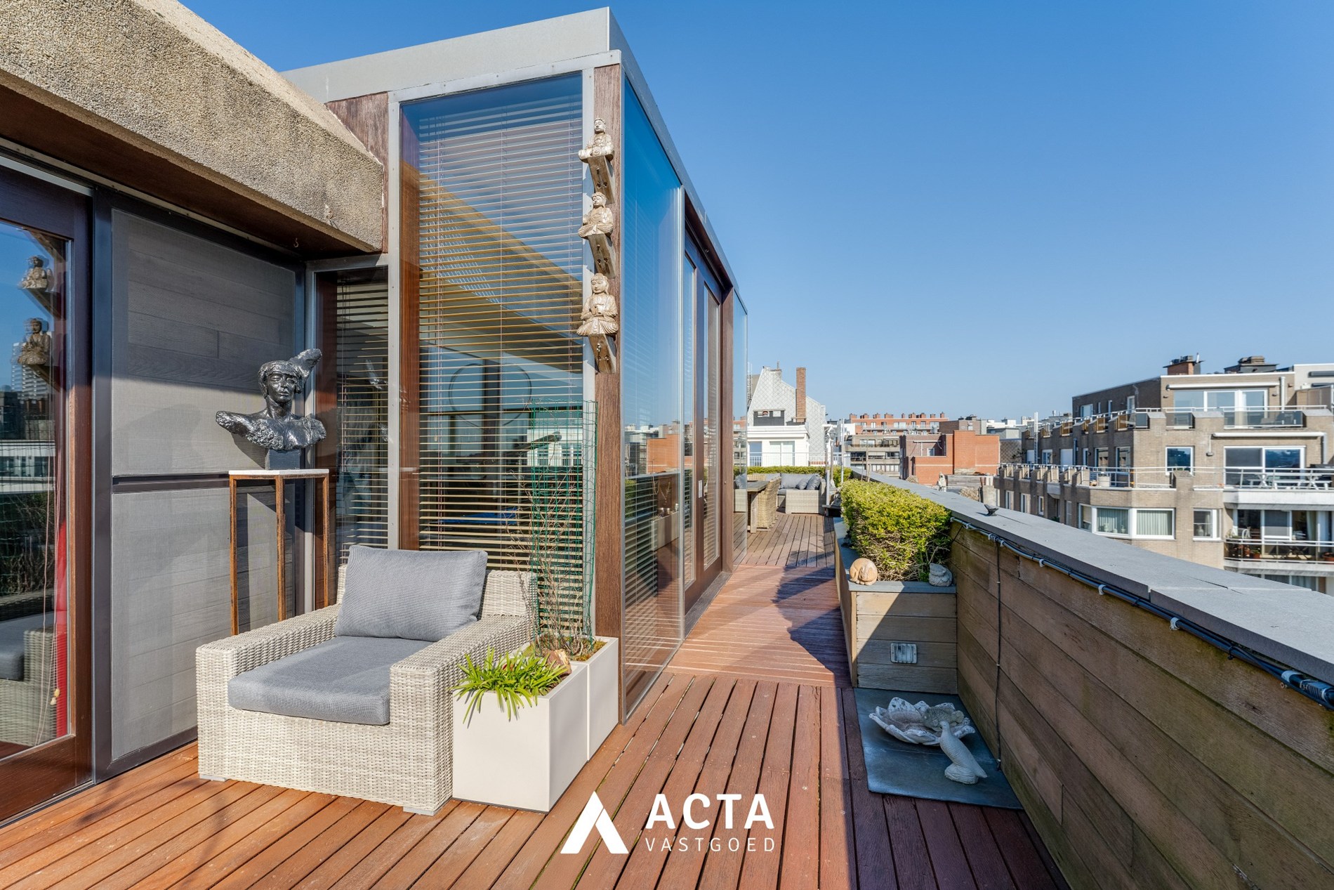 Exclusieve penthouse aan het Leopoldpark Oostende 