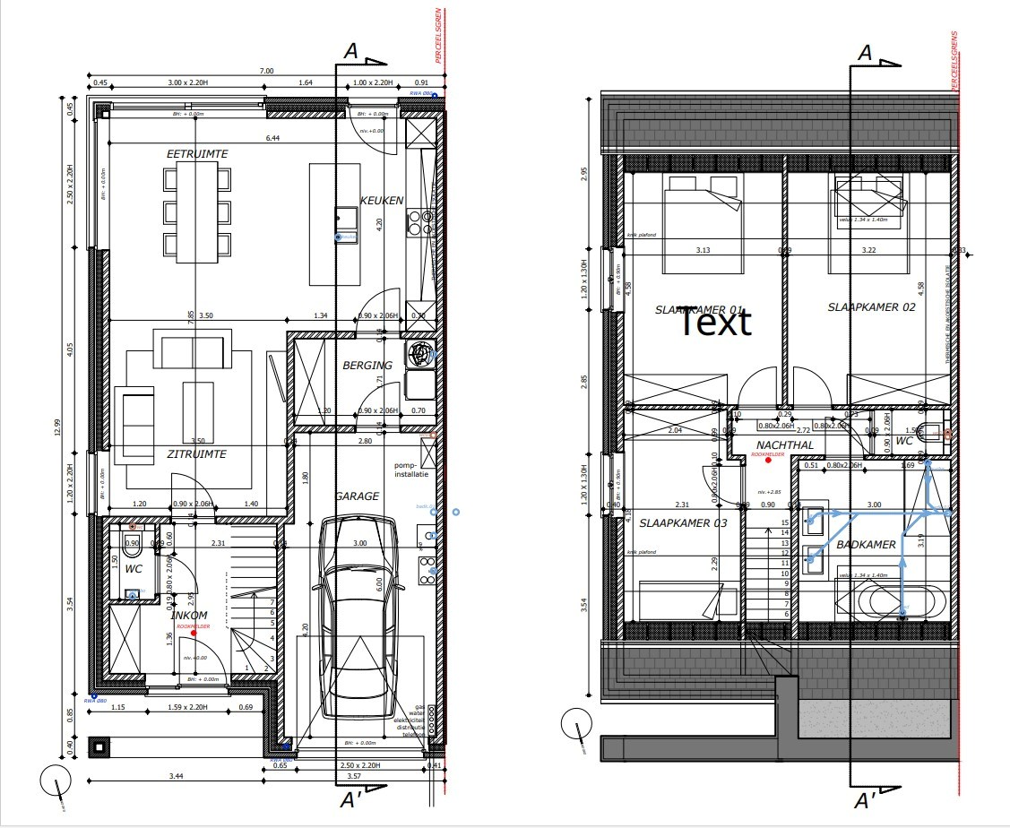 Moderne halfopen nieuwbouw woning op 356 m² met hoogwaardige afwerking 