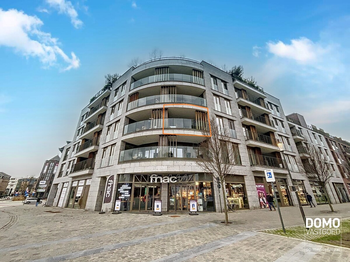 Appartement in het centrum van Hasselt met 2 slaapkamers, 1 ondergrondse parkeerplaats en een mooi terras, 91m² bewoonbare oppervlakte 