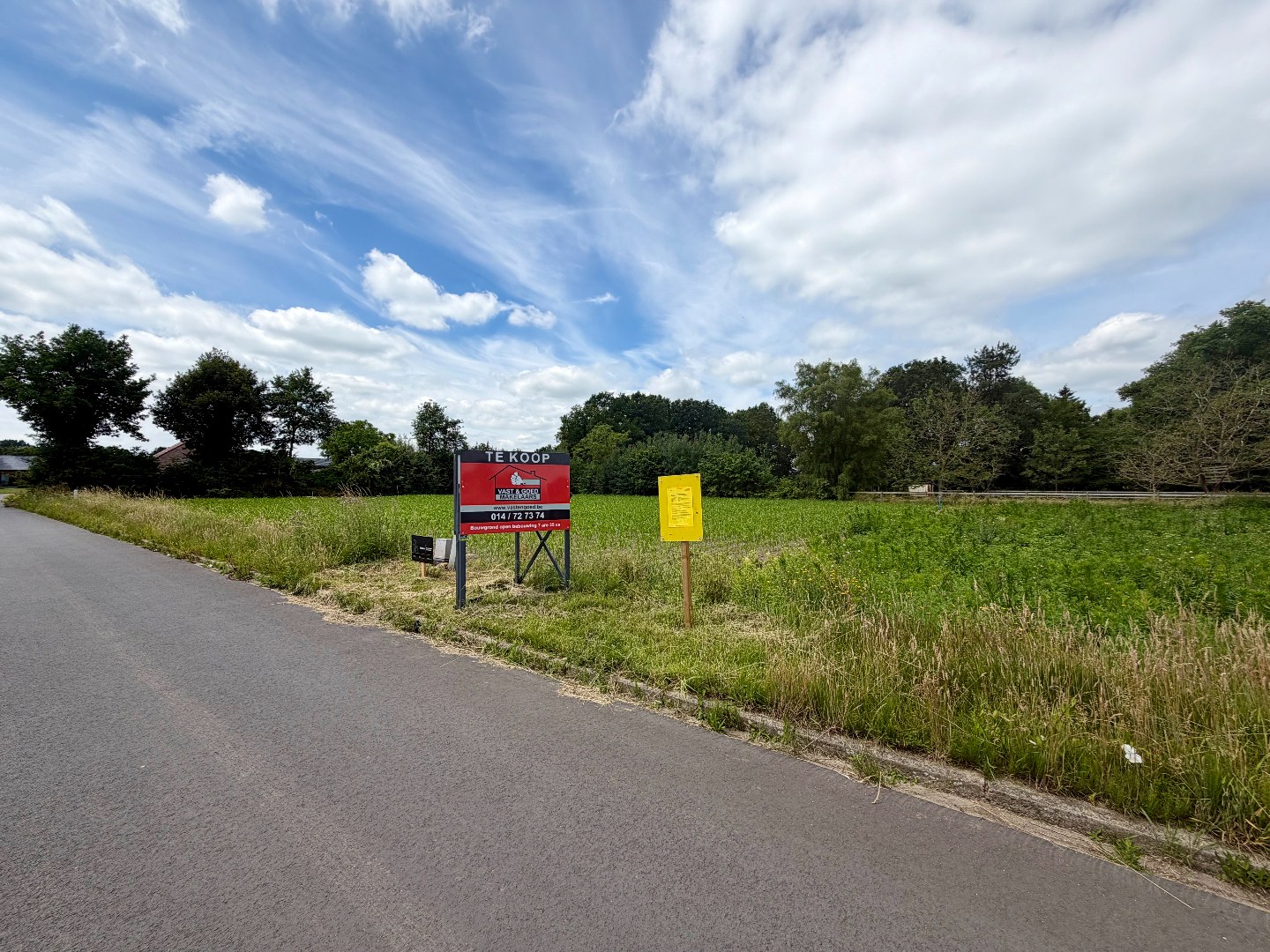 Unieke bouwgrond van 7 are 35 ca. voor open bebouwing te Geel 
