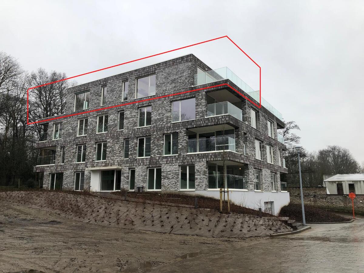 Luxueus penthouse met uniek terras en 3 slaapkamers te Gavere 