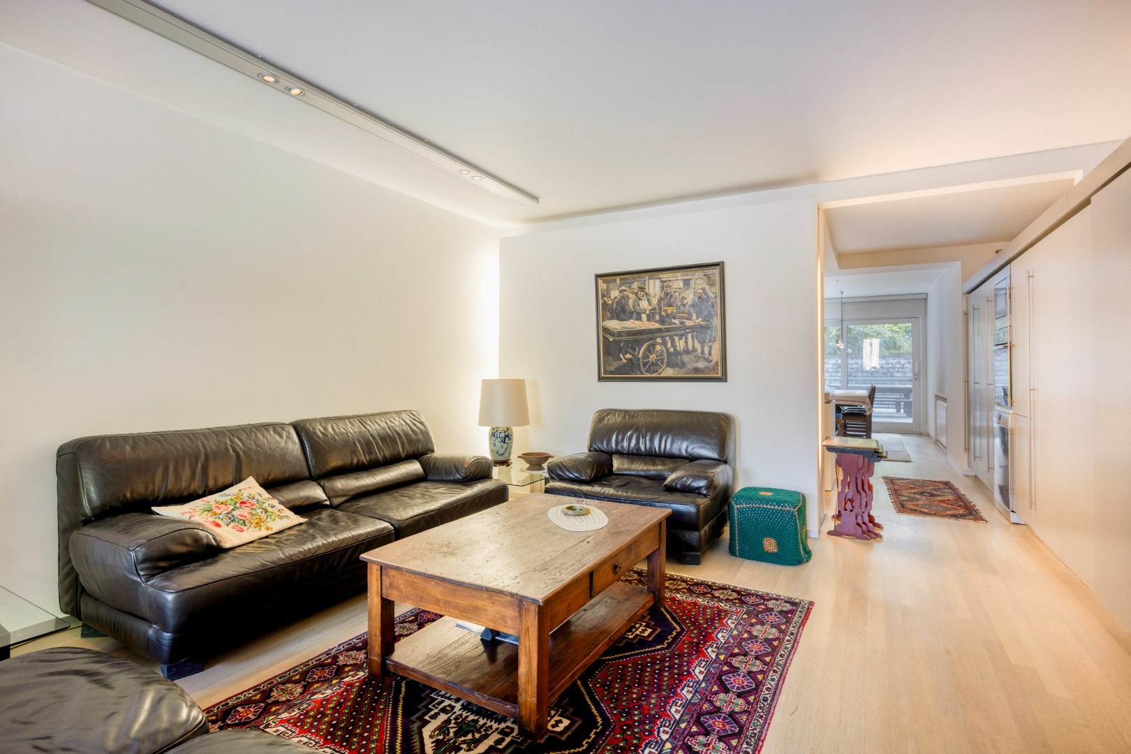 Gelijkvloers appartement met een terras van 50m²,  3 slaapkamers en staanplaats in het centrum van Leuven! - bewoonbare opp. 147m² 