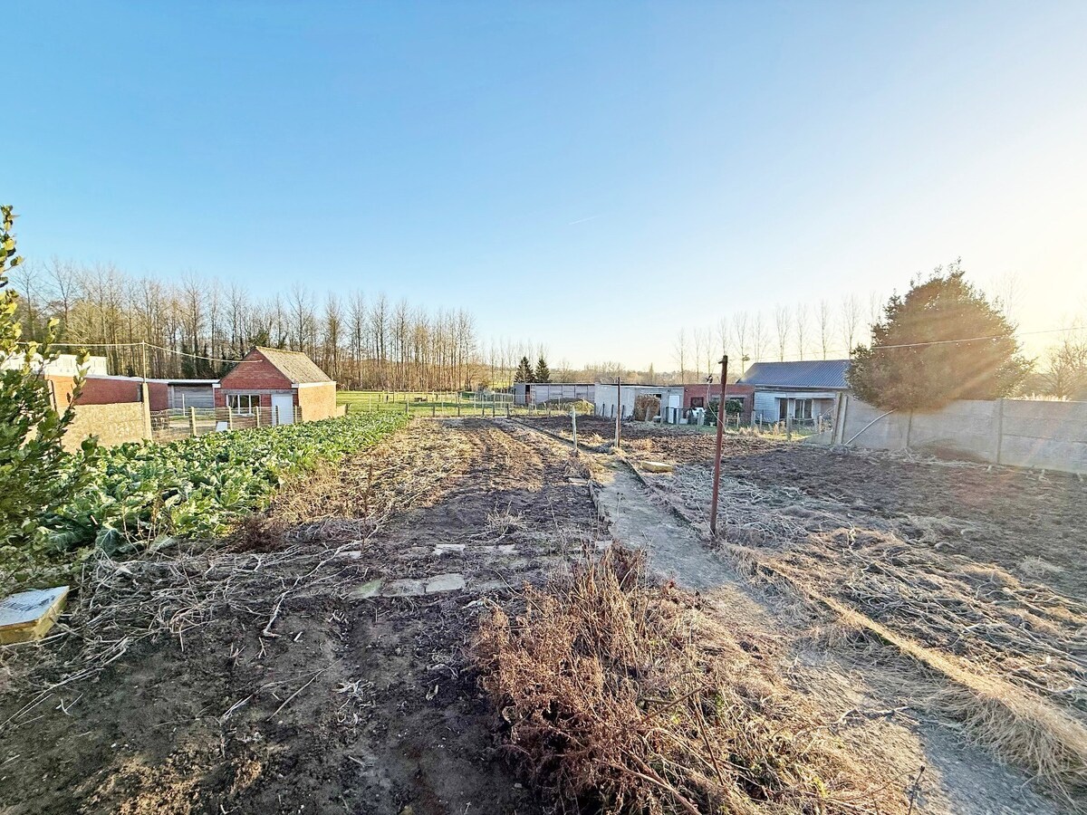 Te renoveren woonhuis met bouwgrond te Balegem/Elene 