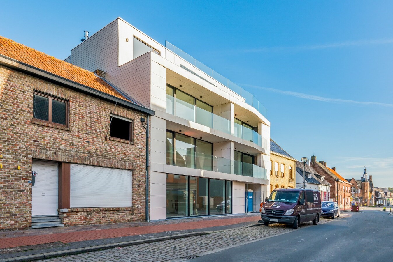 Stijlvol nieuwbouwappartement met 2 slaapkamers in centrum Houthulst 