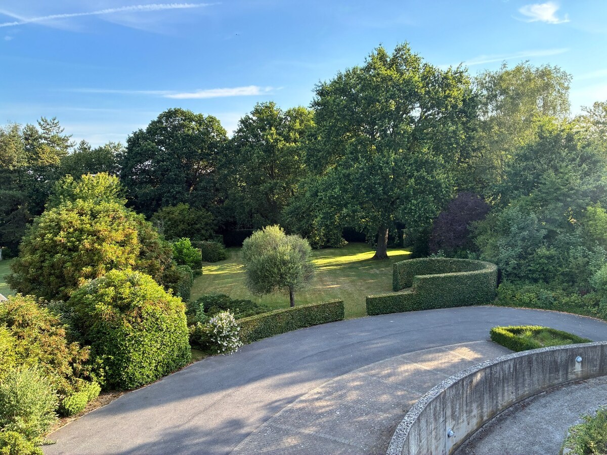 3 slpk-appartement met zicht op unieke tuin 
