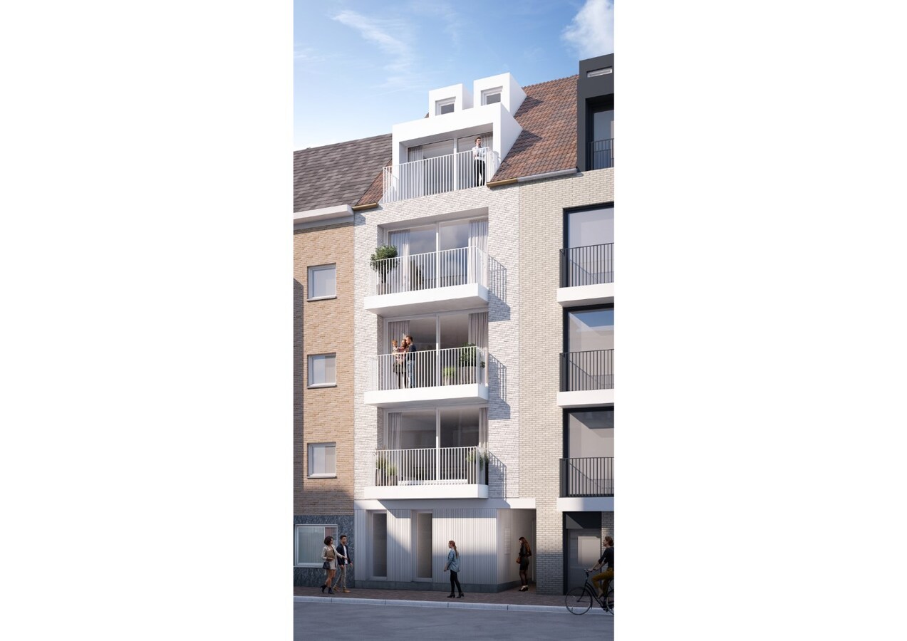 Lichtrijk nieuwbouwappartement vlakbij de zeedijk. 