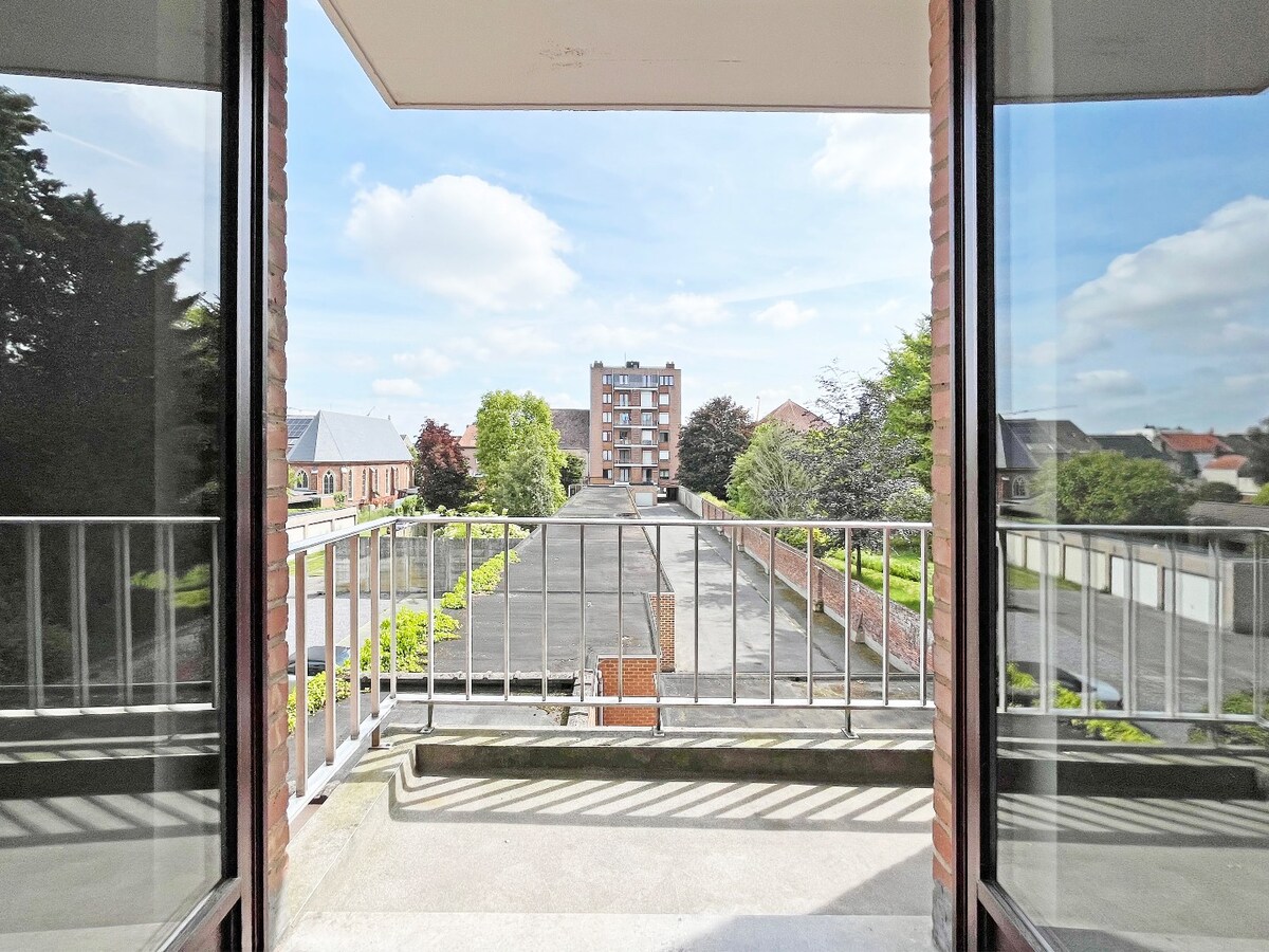 Energiezuinig tweekamerappartement met garage centrum Zottegem 