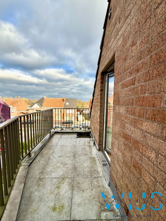 Leuk tweeslaapkamer appartement met zonneterras in hartje ERTVELDE! 