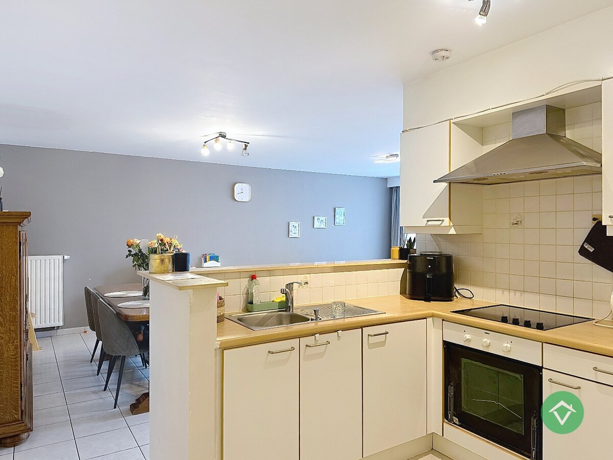 Appartement met 2 slaapkamers en ondergrondse garage. 