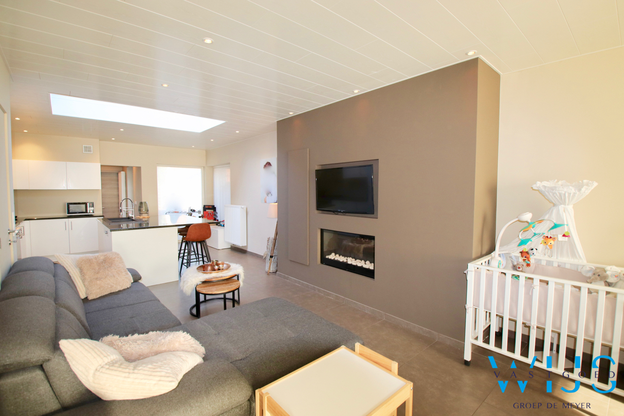 Instapklare HOB met zeer aangename tuin te Evergem ! 