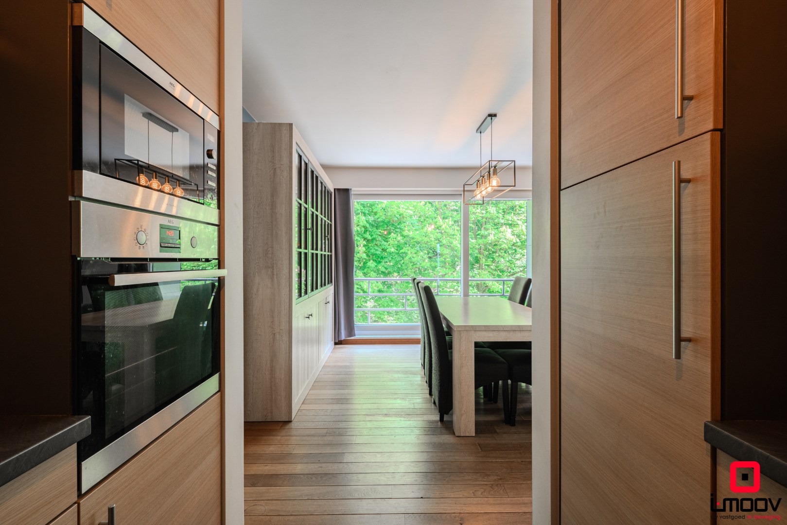 Eénslaapkamer appartement met twee terrassen en uniek parkzicht 