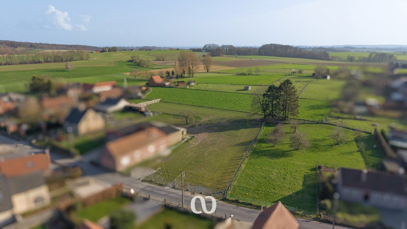 Prachtig gelegen zuidgerichte bouwgrond 