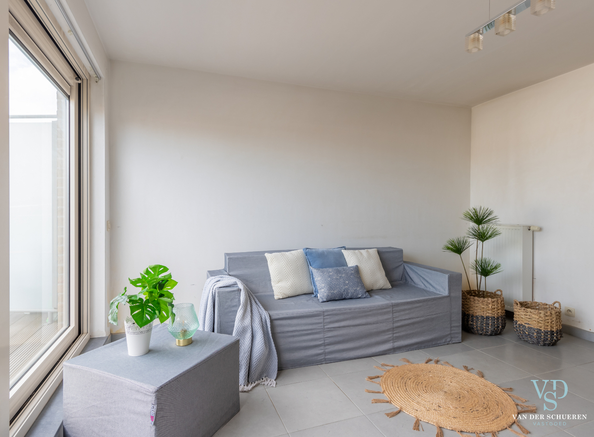 2 slaapkamer-appartement met terras én garage ! 