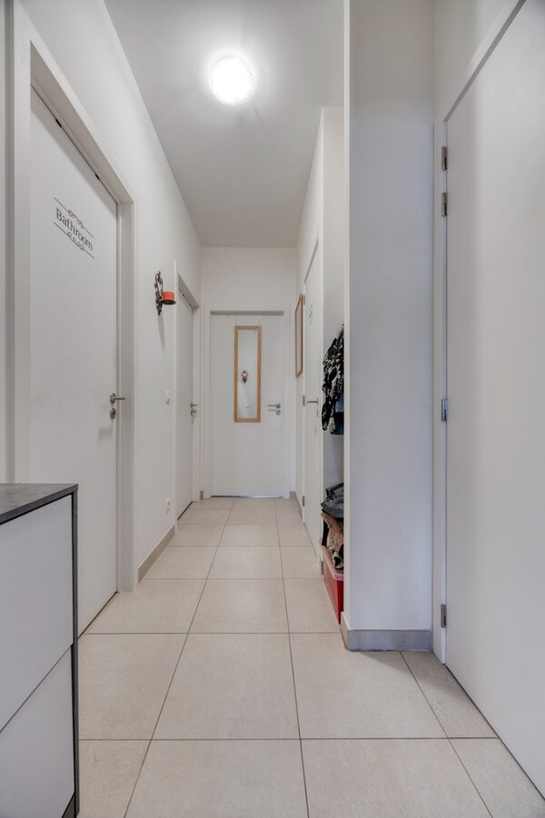 Modern appartement met terras in Evere - label B+ 