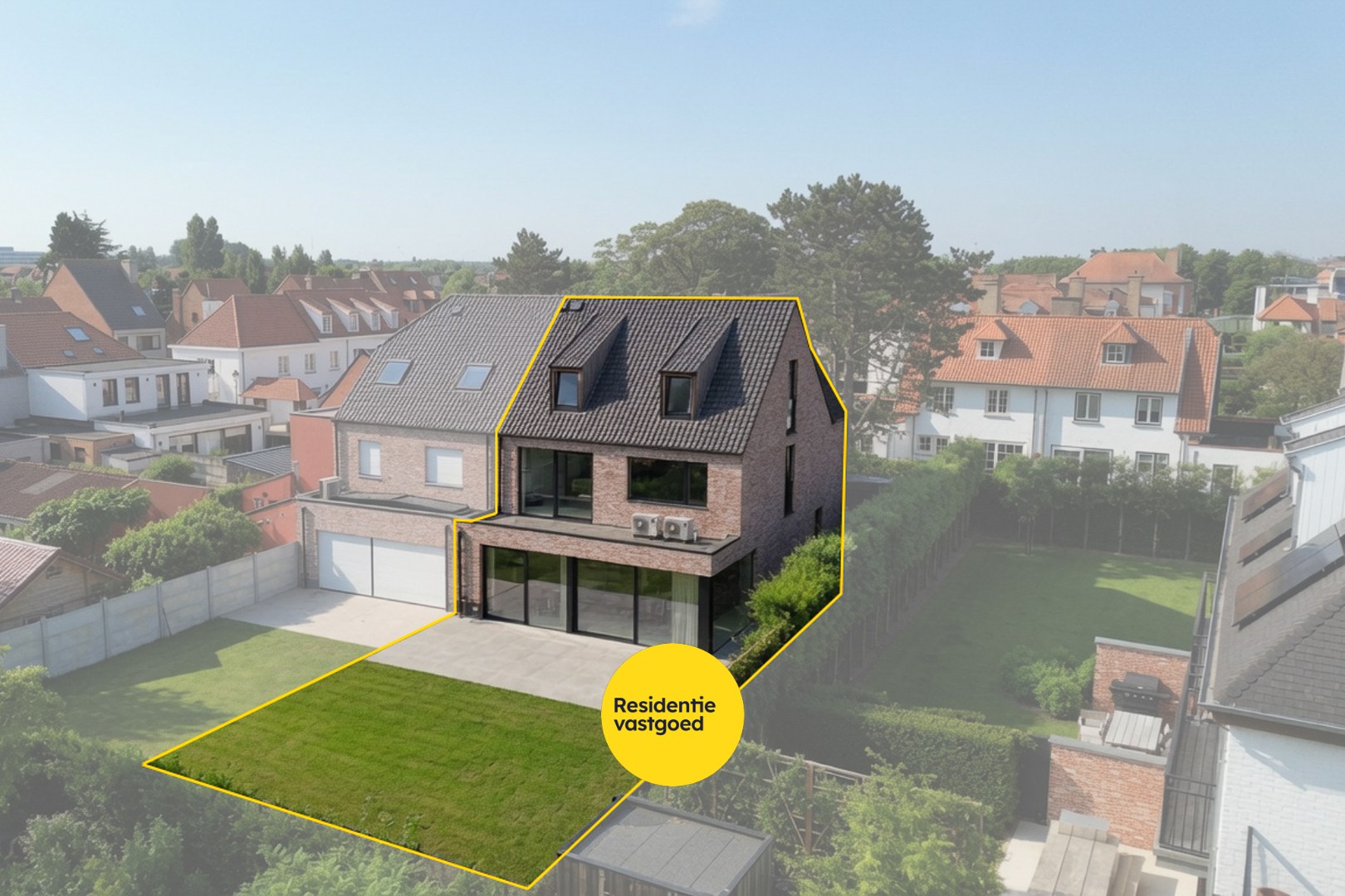 Exclusieve koppelvilla van 348 m² met 6 slaapkamers in rustige woonwijk 