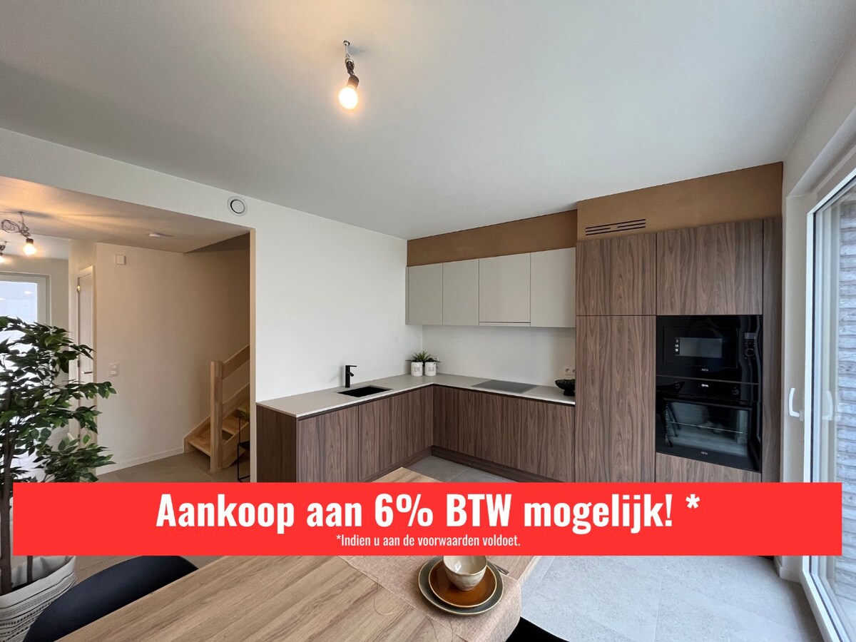 Moderne nieuwbouwwoning in hartje Gavere ! 