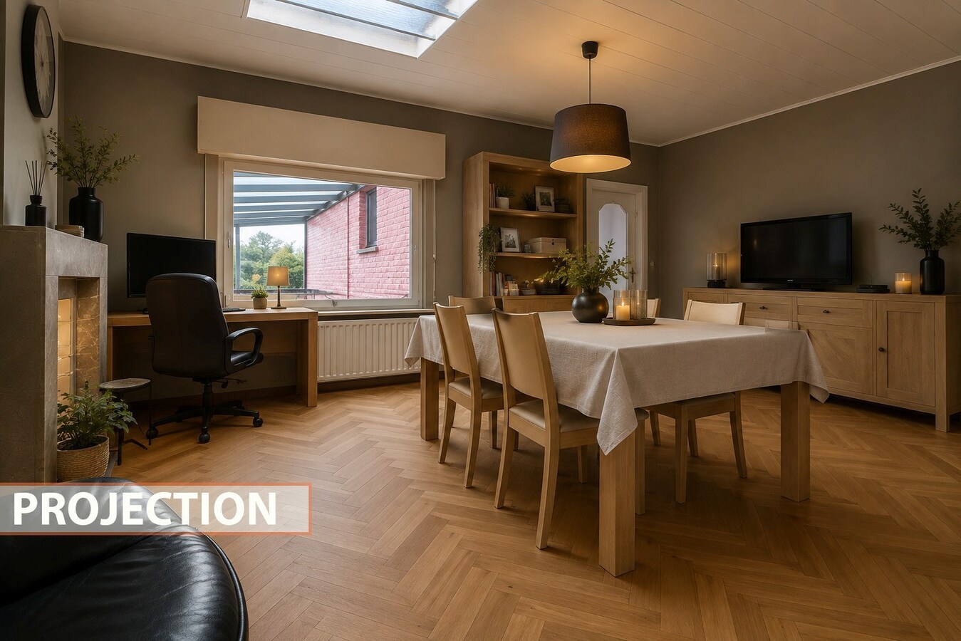 Maison familiale avec jardin de +/- 200m² dans le centre-ville, garage, beaux volumes, COUP DE COEUR ! 