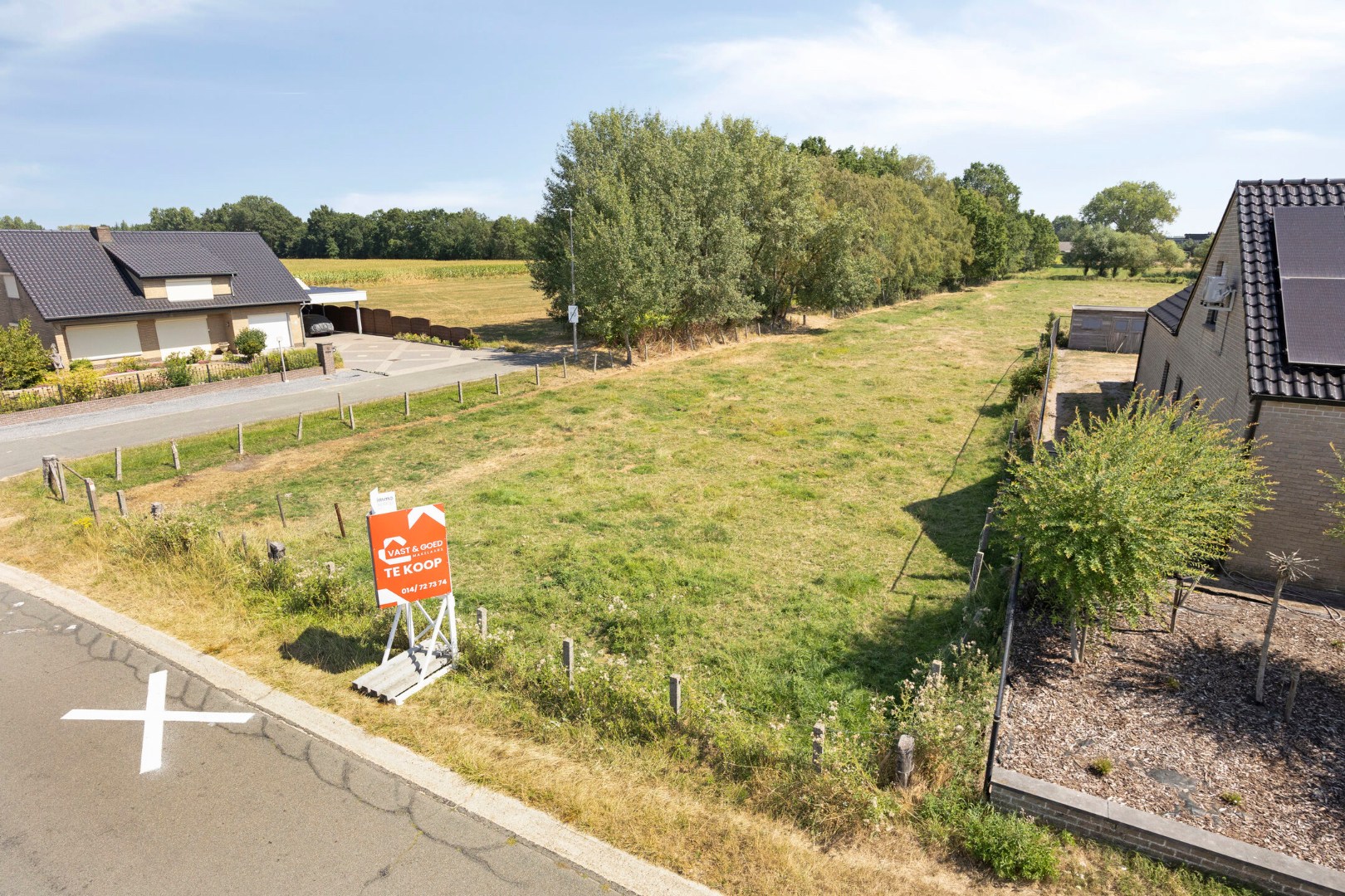 Rustig gelegen bouwgrond van 9a 35ca voor open bebouwing in Pelt 