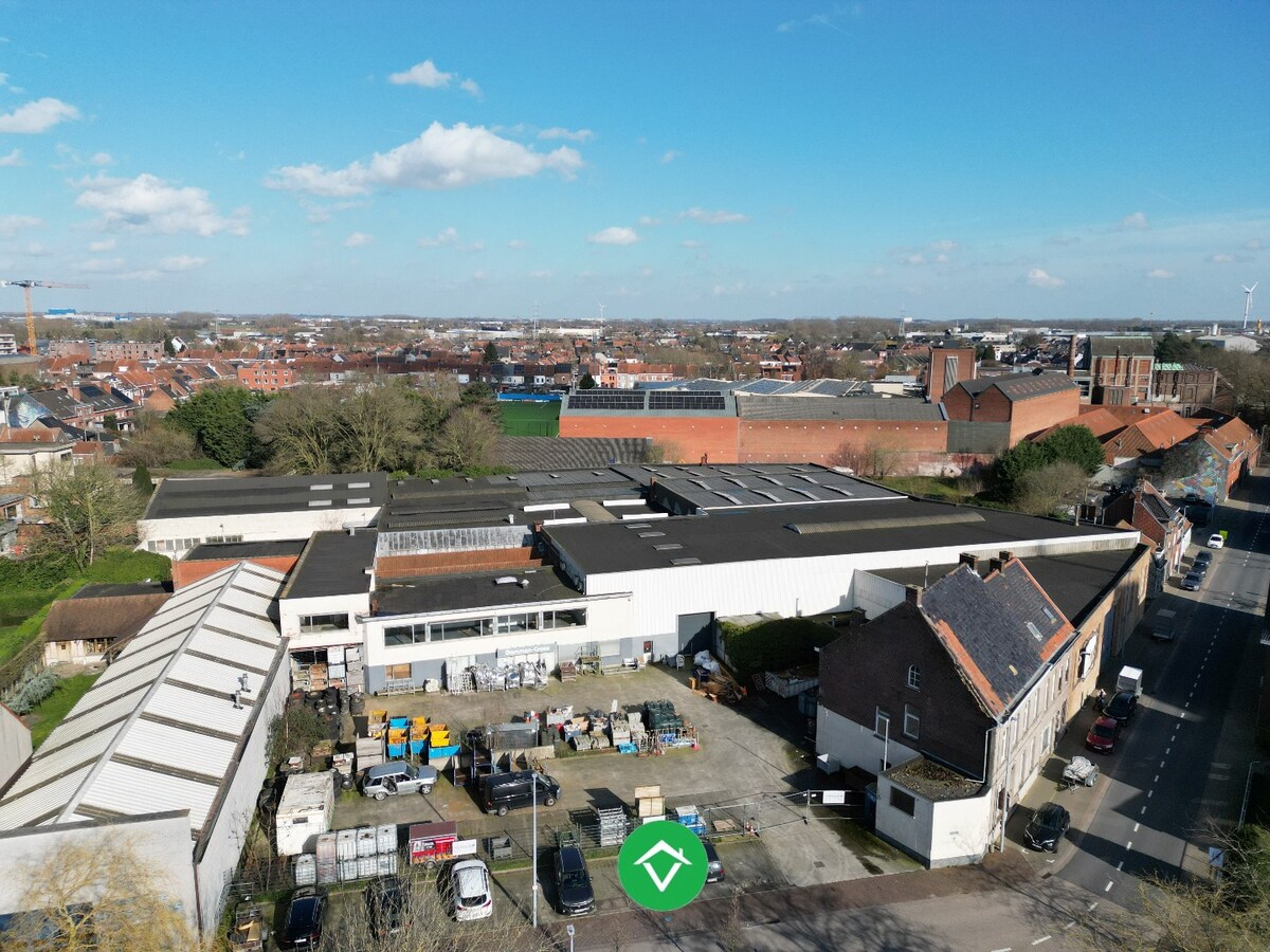 Projectzone van 7635 m² op een uiterst gunstige ligging te Roeselare 