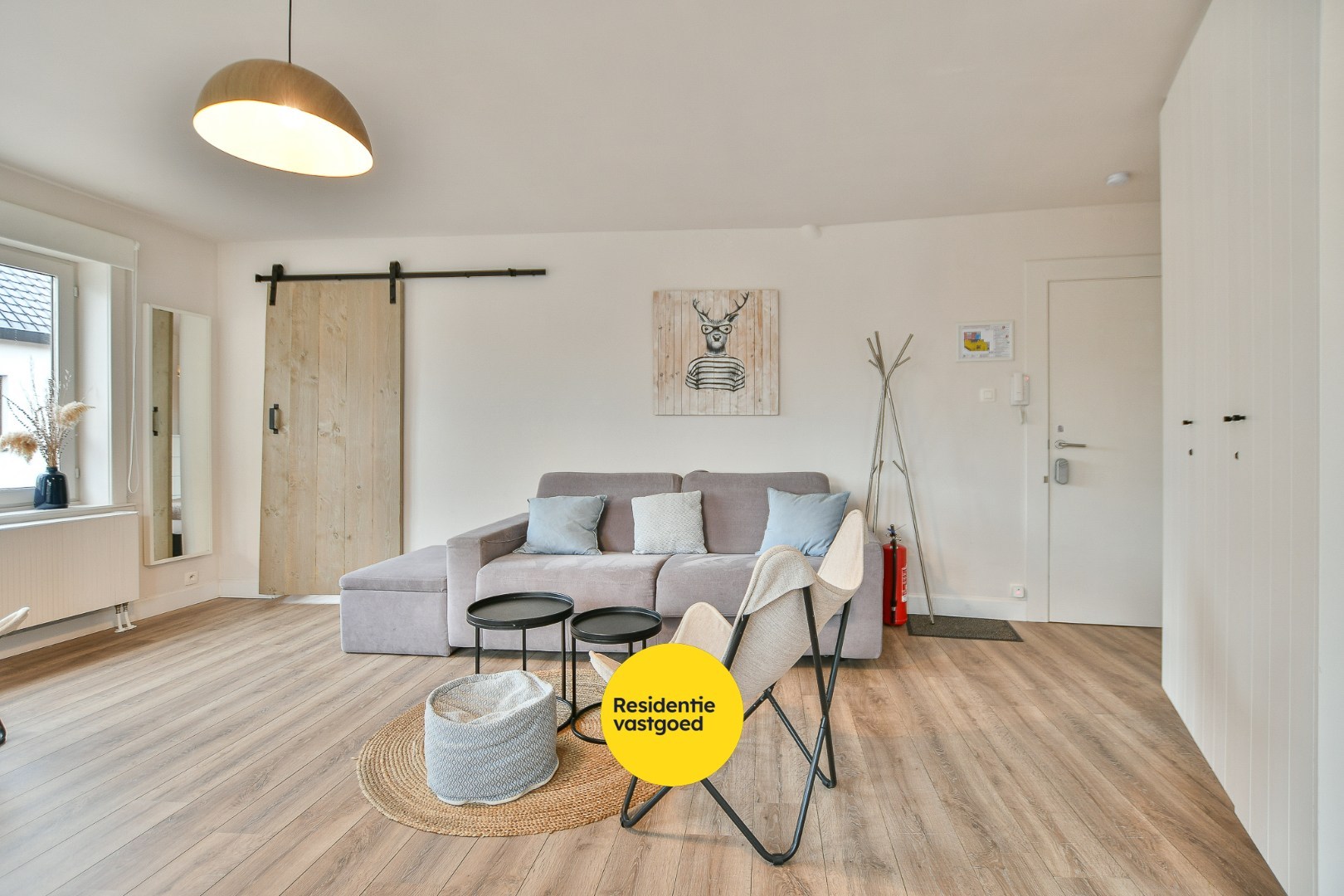 Lichtrijk éénslaapkamerappartement nabij centrum en bos in De Haan 