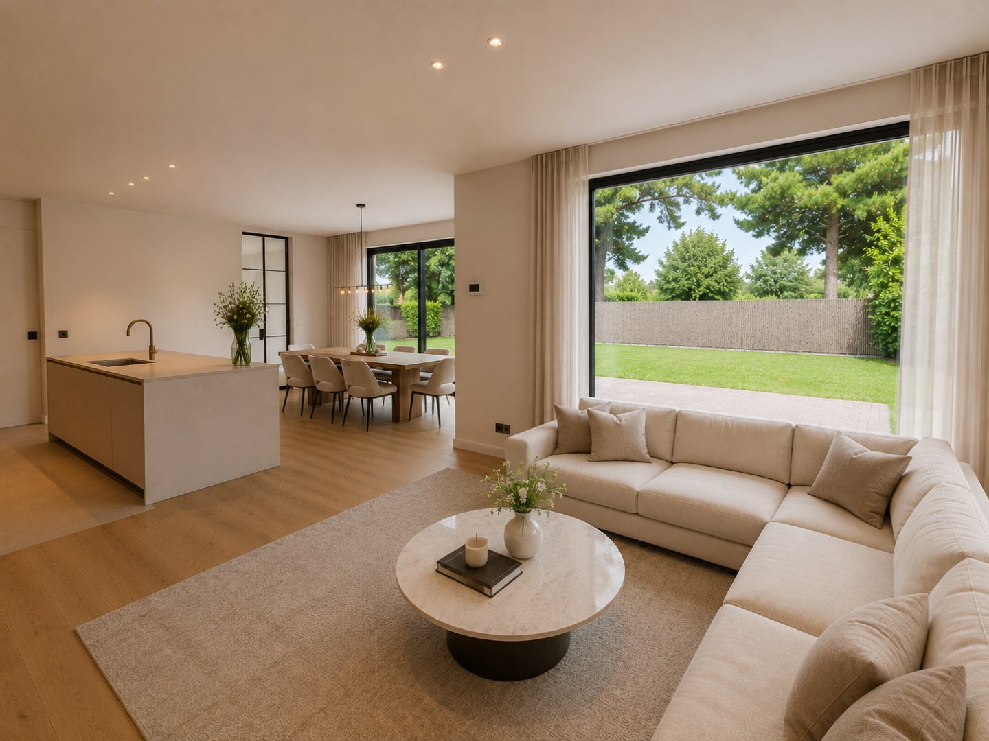 Exclusieve, energiezuinige nieuwbouwwoning op een discrete ligging te Waregem! 
