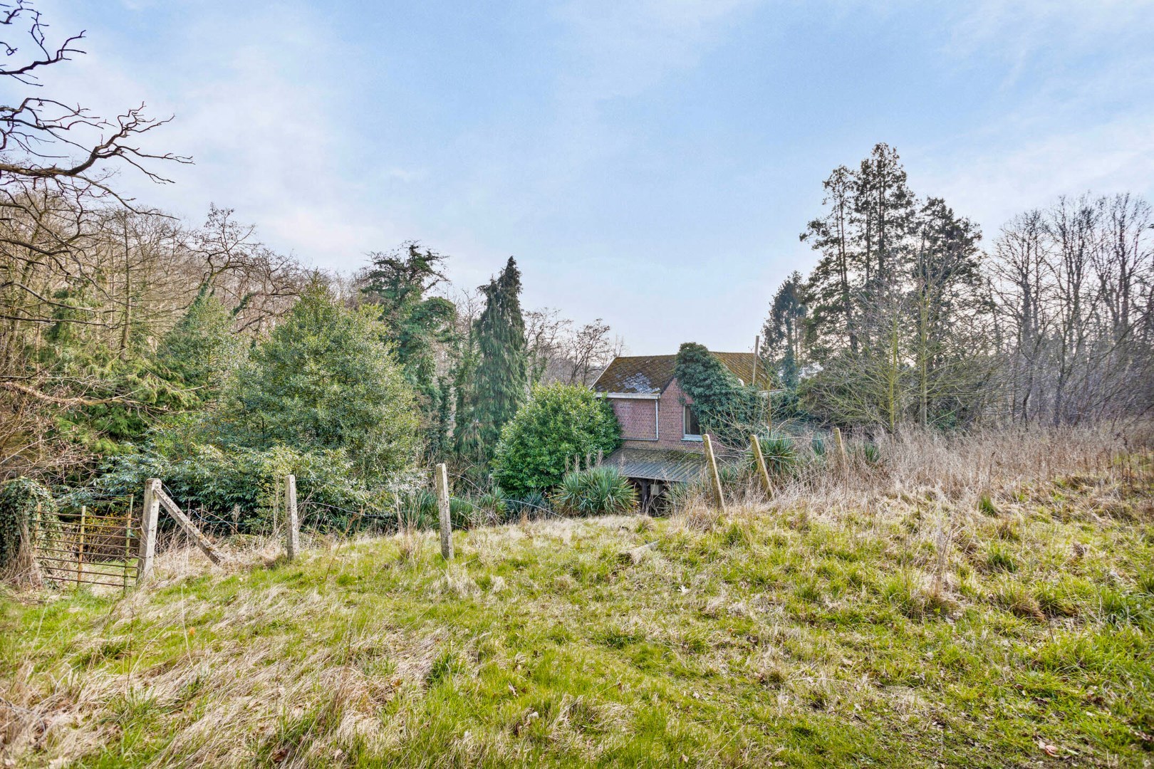 Uniek project: te renoveren woning op een perceel van bijna 1 hectare in Kessel-Lo. 