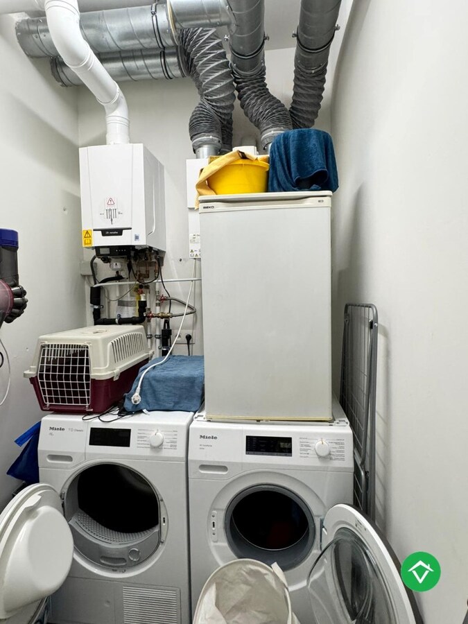 Modern 1-slaapkamerappartement met ruim terras aan de Vaartdijk in Brugge – EPC A 