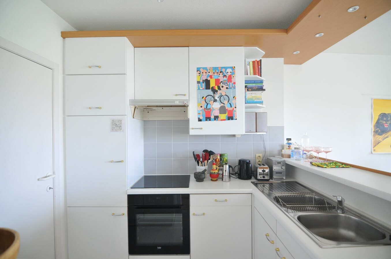 Ruim appartement met zicht op de Leie 