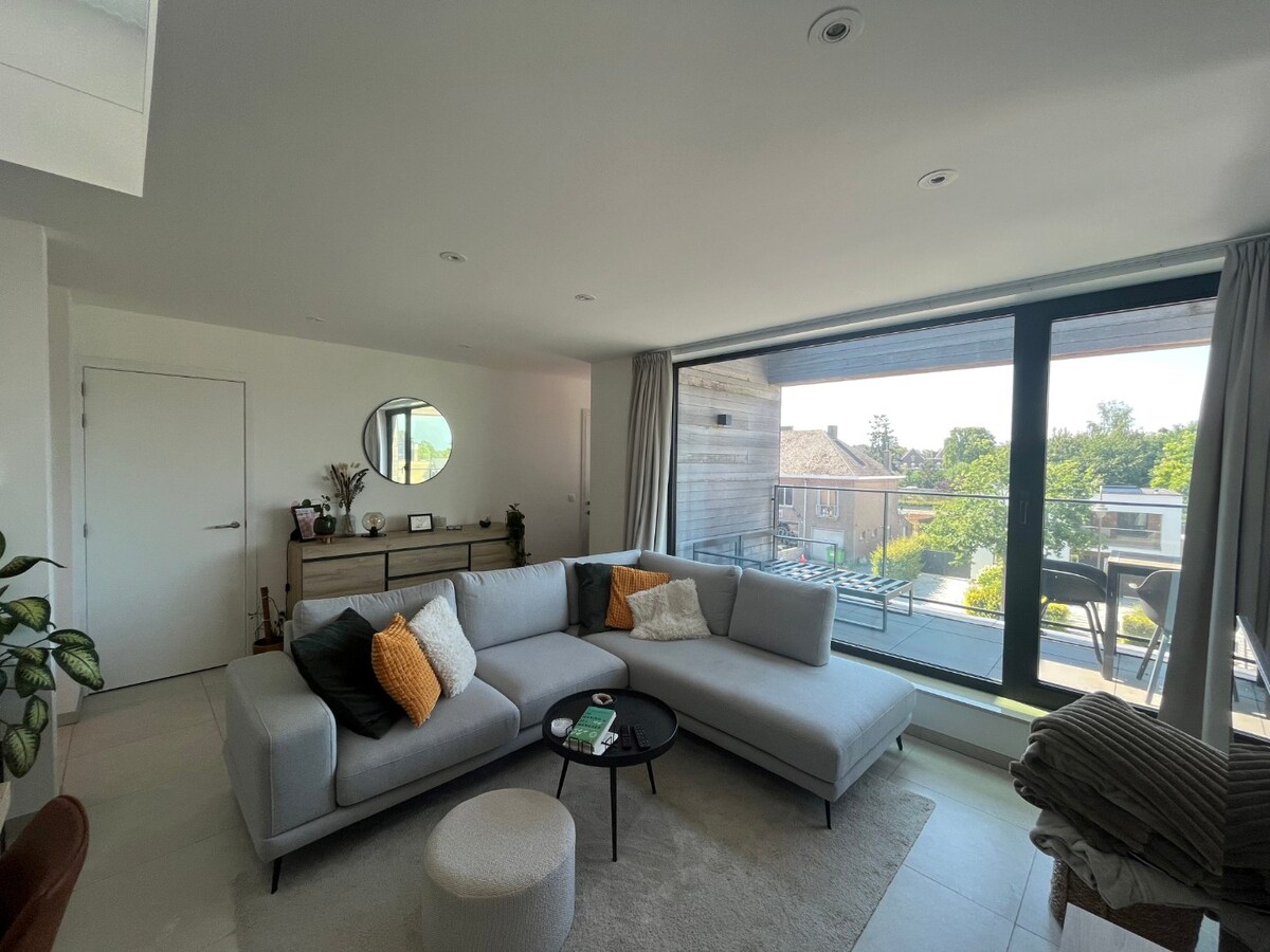 Modern, energiezuinig appartement. 