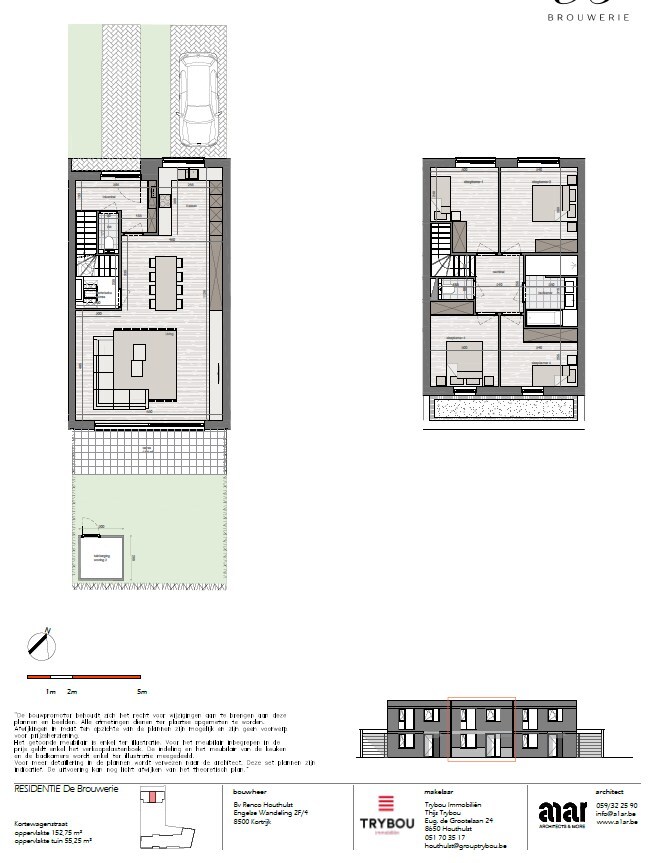 Nieuwbouwproject in de Kortewagenstraat - instapklare gezinswoningen met tuin in een rustige straat! 