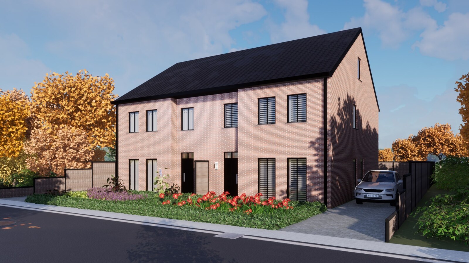 Nieuwbouwwoning met 3 slaapkamers 