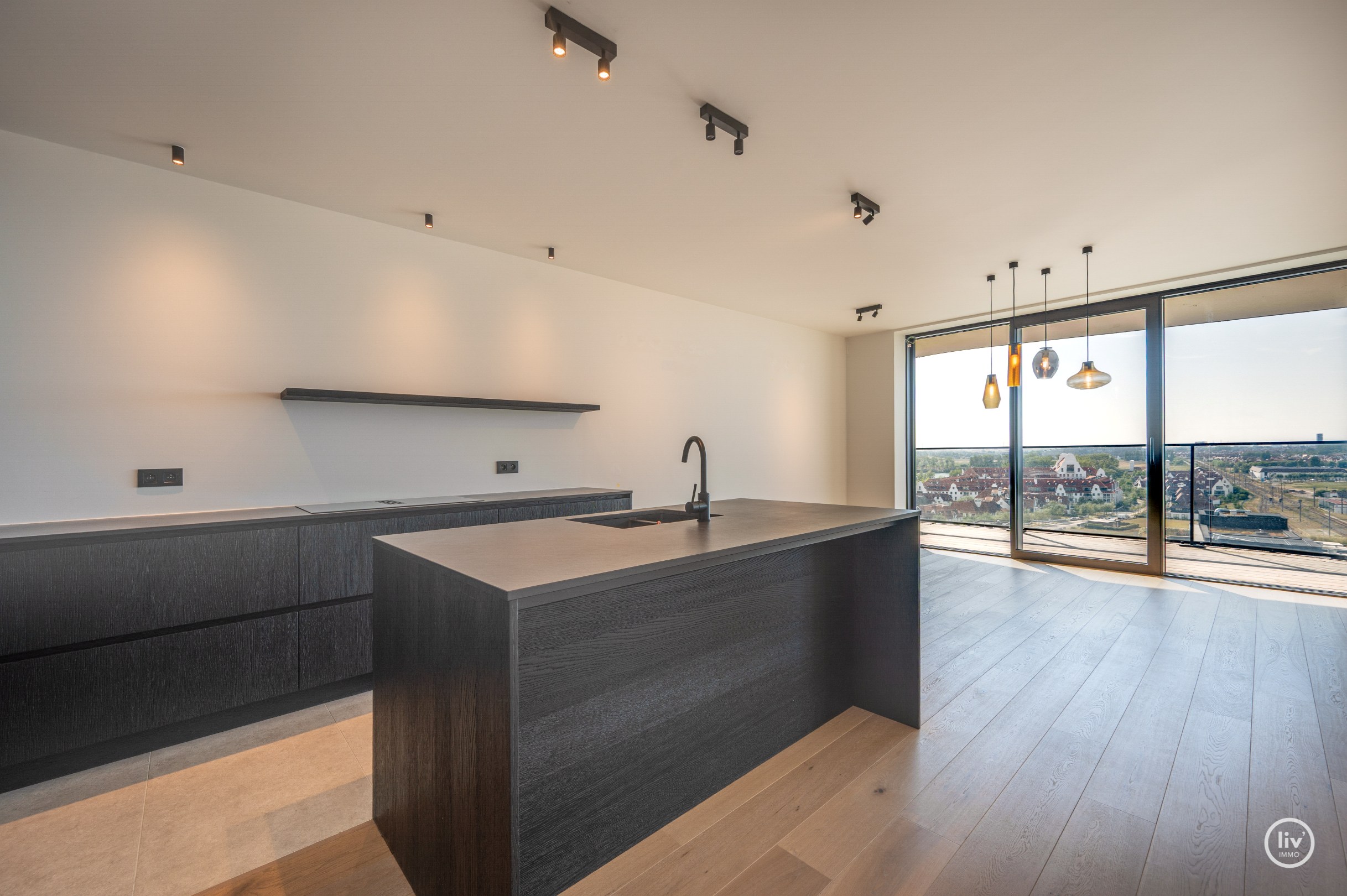 Appartement exclusif de nouvelle construction avec vue panoramique dans la résidence The Tower - Duinenwater, Knokke 