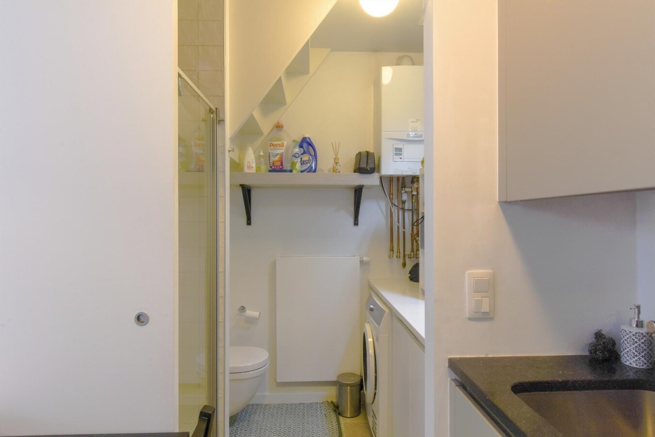 Gezellige werkmanshuisje met terras te Gent 