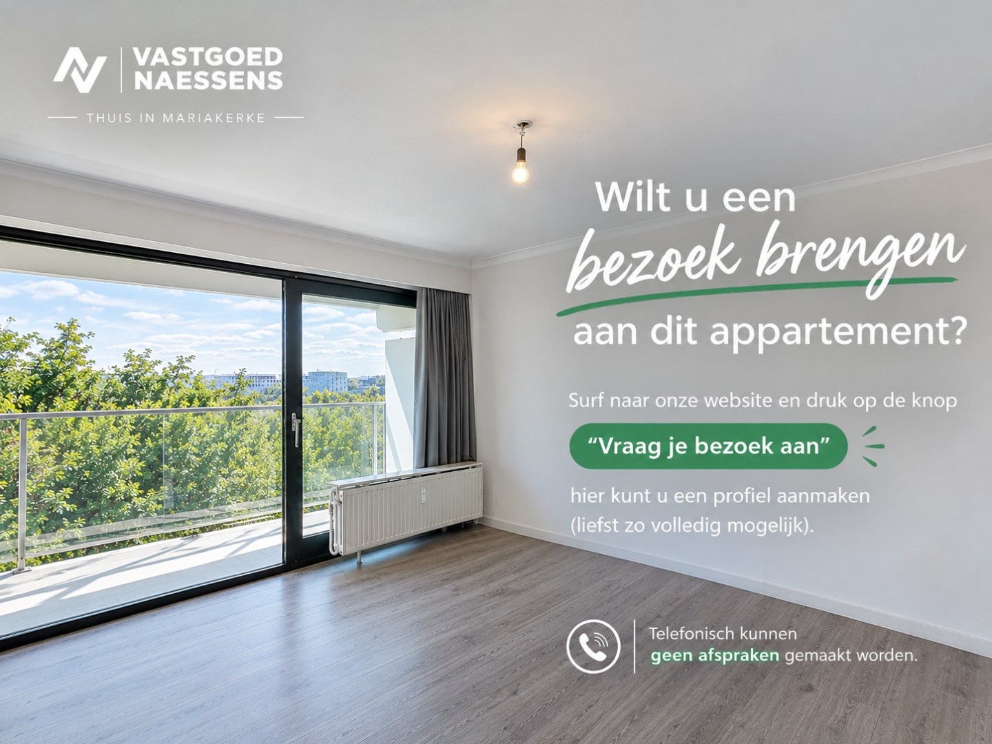 STUDIO MET SLAAPHOEK EN GROOT TERRAS 