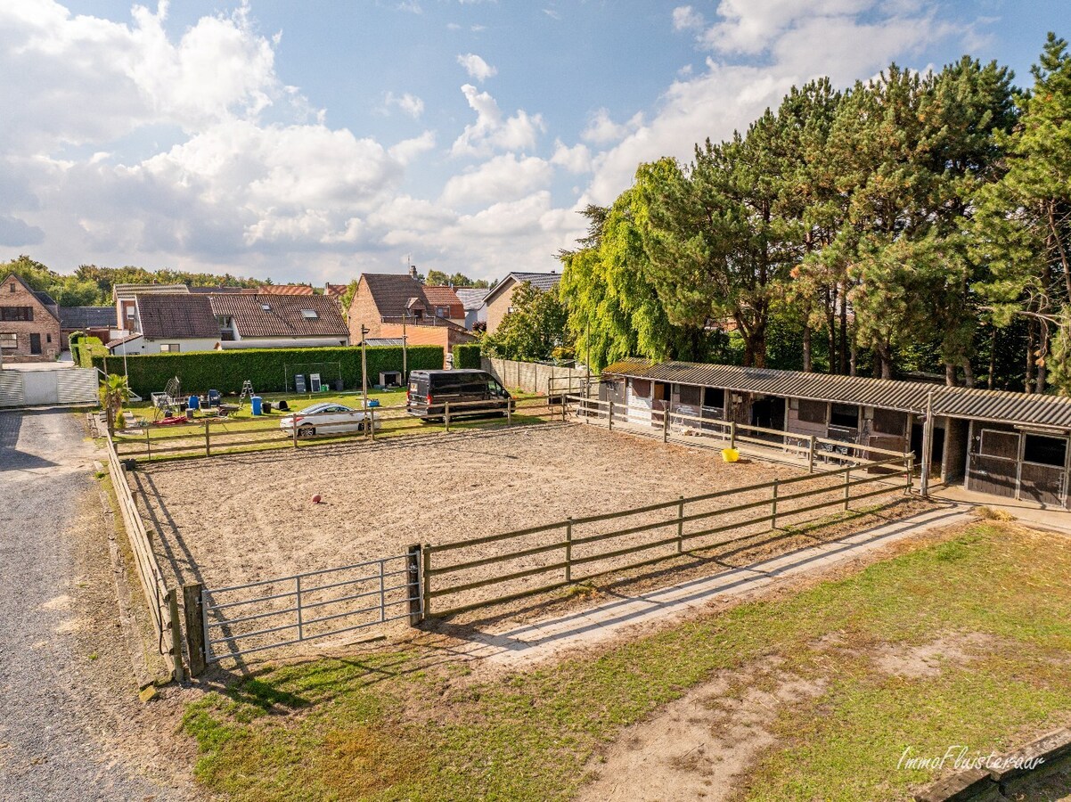 Charmante woning met stallen, buitenpiste en weide  op ca. 2 ha te OUDENBURG 