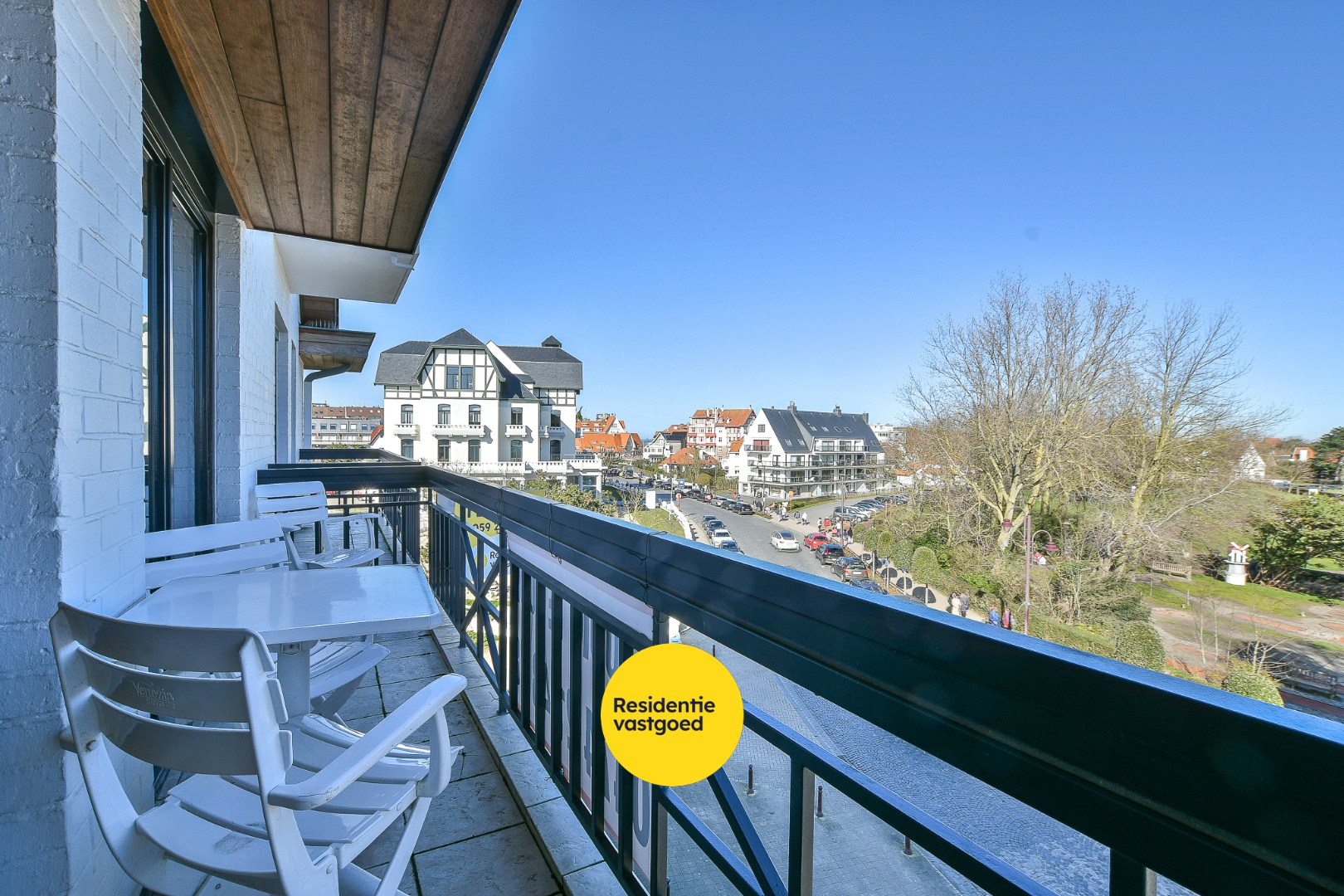 Exclusieve studio met betoverend zicht op de Potinière in de Concessie van De Haan! 