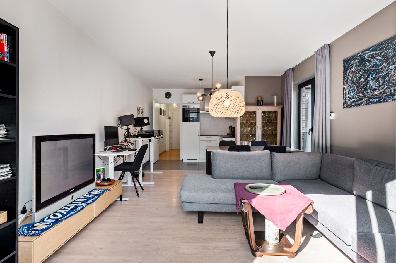 Recent appt. met ruim terras in het hippe Antwerpen-Dam! 