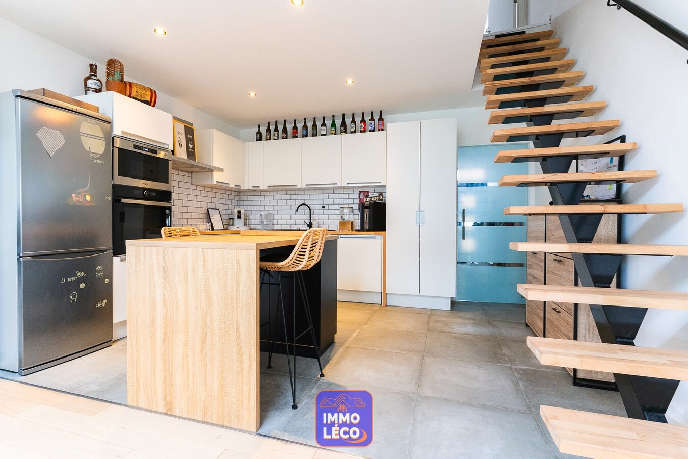 Maison rénovée 3 chambres et jardin, en plein centre de Mouscron 