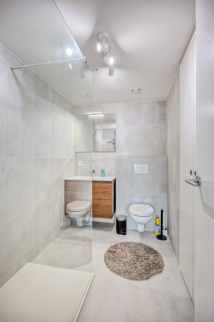 Bemeubelde studio met terras en kelderberging in het centrum van Leuven! - EPC 50 kWh/m² - bewoonbare opp. 37,5 m² 
