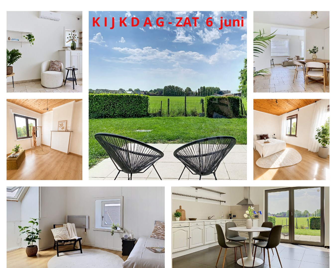 Instapklare gezinswoning met open zicht en mooie tuin, perceel 539 m², Torhout 