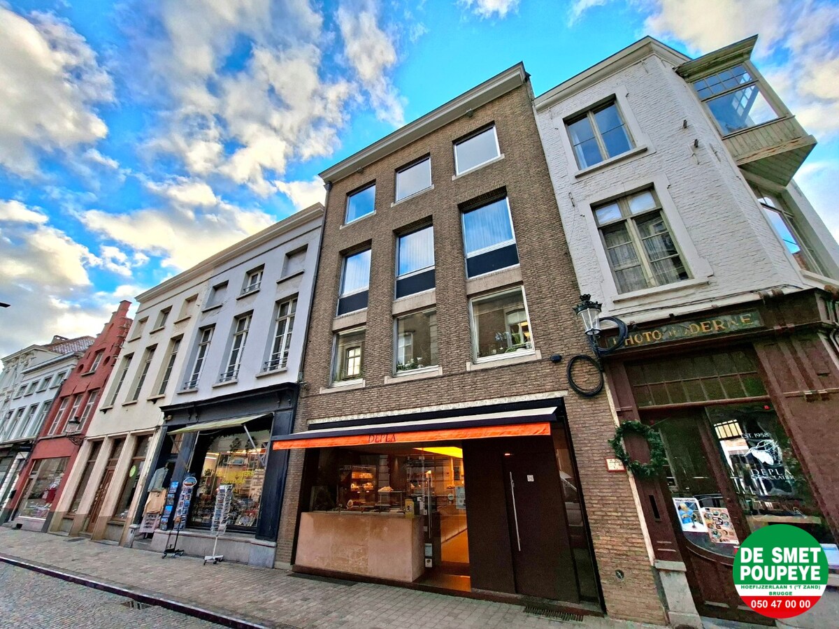 Appartement in hart van de Brugse binnenstad 