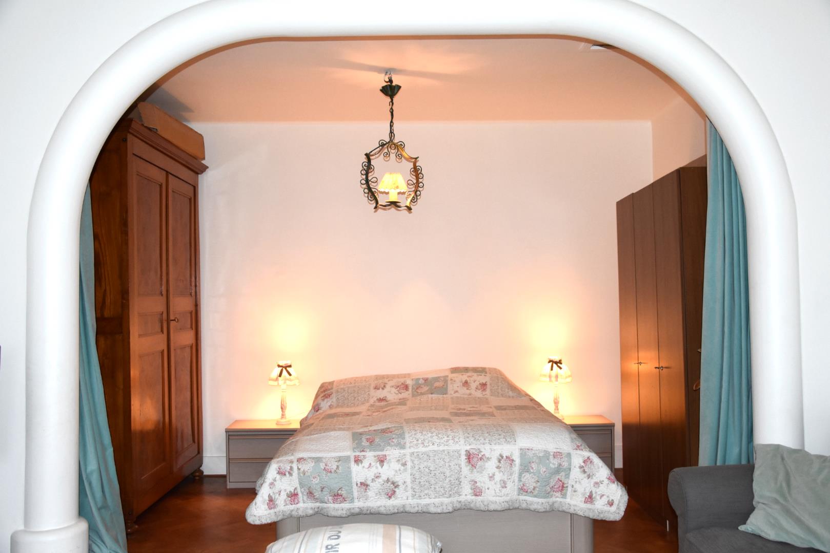 appartement met 2 slaapkamerhoeken. 