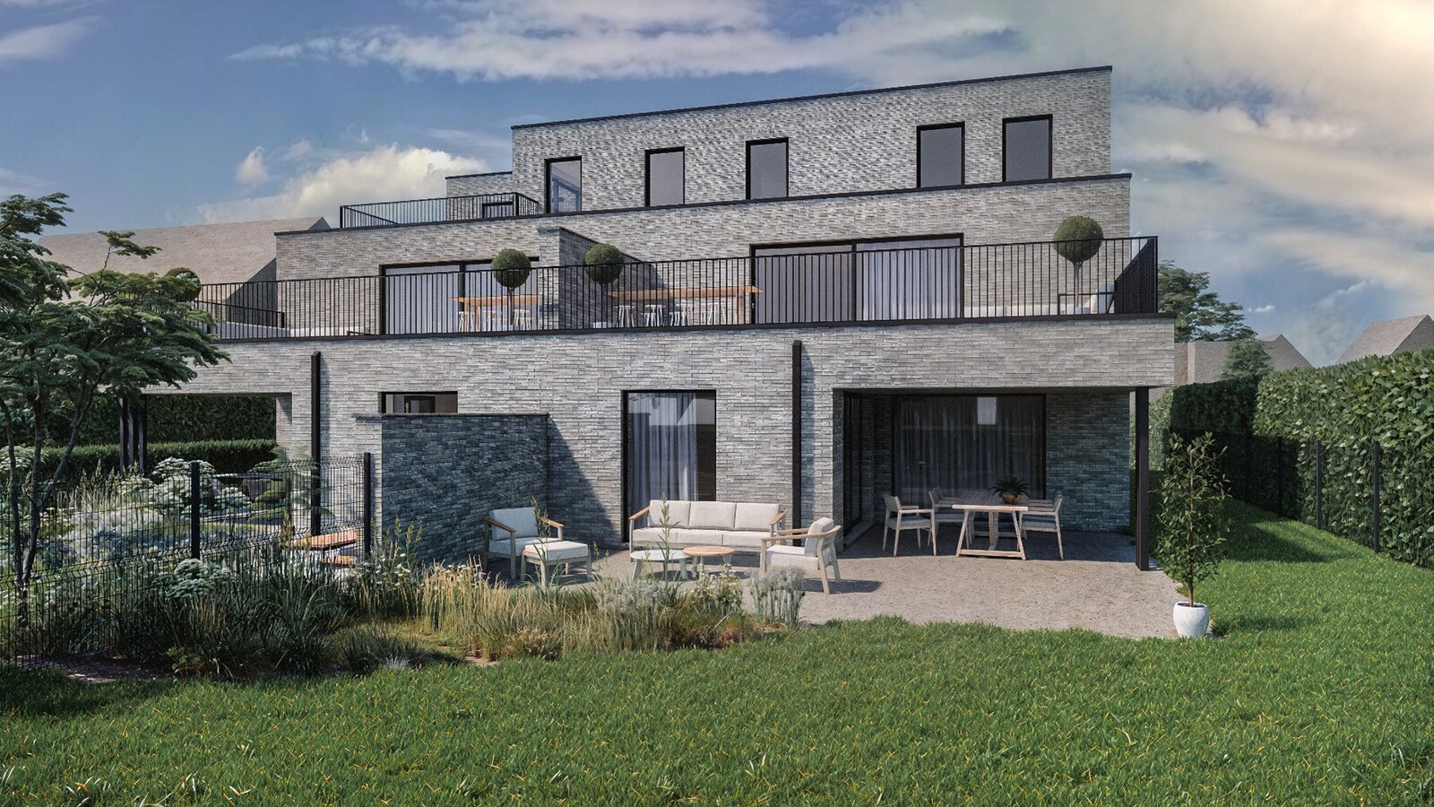 Luxe nieuwbouwproject met 5 prachtige appartementen 