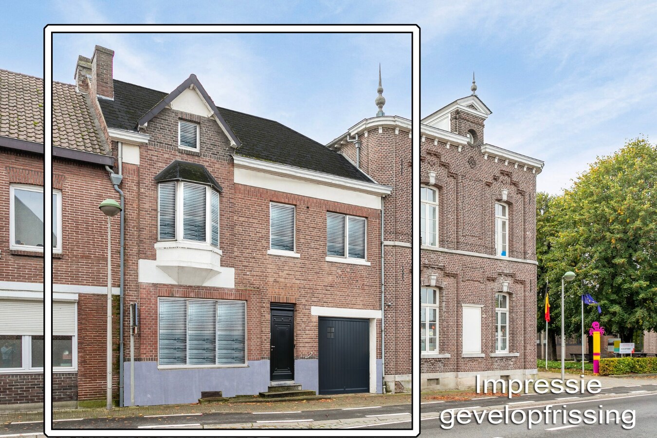 Centrum Rotem: woning met 4 slaapkamers, garage, tuin. 