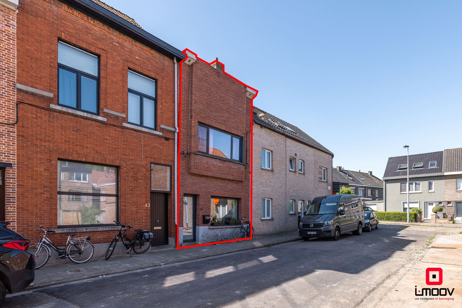 Karaktervolle stadswoning met 3 à 4 slaapkamers nabij de Bourgoyen te Gent 